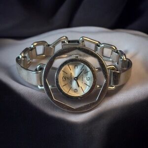 Vintage Lausanne 17 jewels silver hexagon watch